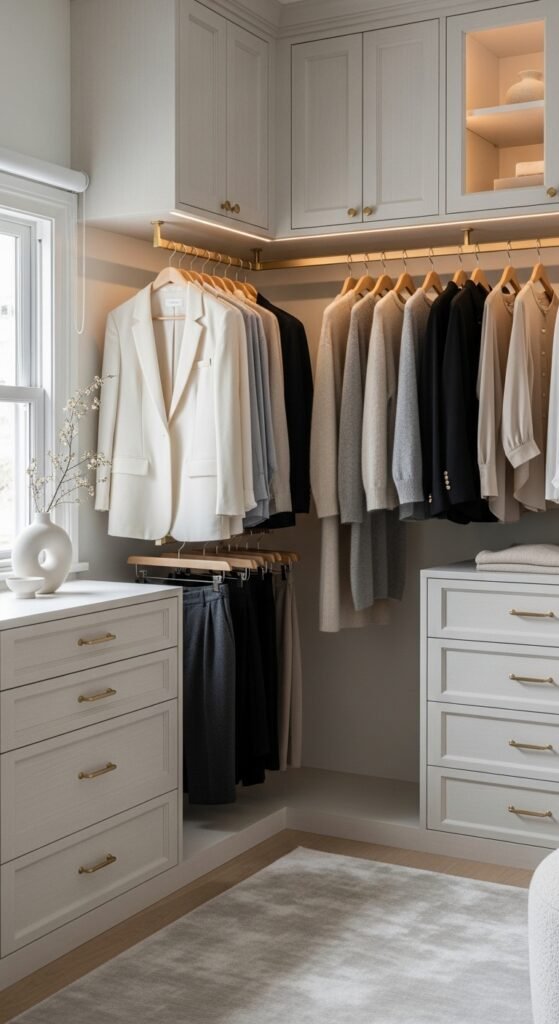 A beautifully styled luxury lifestyle scene featuring an elegant penthouse living room with fresh flowers, gold accents, quality books, warm dramatic lighting, and floor-to-ceiling city views, showcasing 24 luxury lifestyle ideas to transform your everyday existence into an extraordinary and fulfilling life.