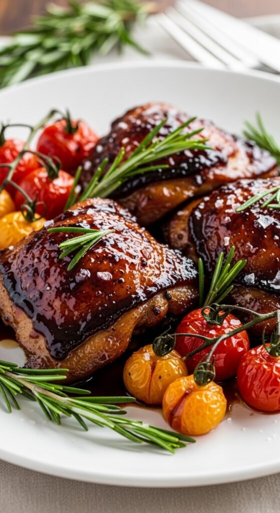 A beautifully styled spread of multiple delicious chicken dinner dishes including golden roasted chicken, creamy pasta, tacos, and stir fry arranged on a rustic wooden dining table, showcasing 15 dinner ideas with chicken that are easy, flavorful, and perfect for every night of the week.