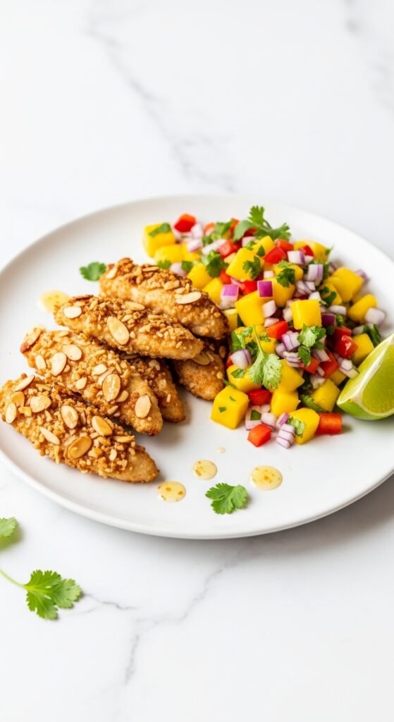 A beautifully styled spread of multiple delicious chicken dinner dishes including golden roasted chicken, creamy pasta, and spicy stir fry arranged on a rustic wooden dining table, showcasing 20 chicken dinner ideas that are easy, flavorful, and perfect for saving your sanity on busy weeknights.