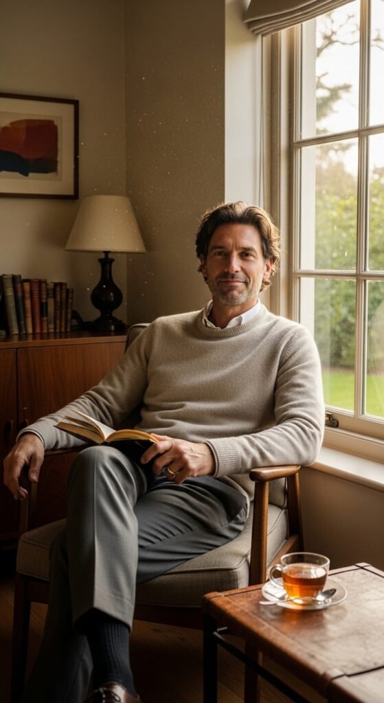 A beautifully styled aspirational millionaire lifestyle scene featuring a luxurious penthouse living room, financial planning books, investment charts, elegant decor, and golden lighting, showcasing 22 millionaire lifestyle ideas as a blueprint for achieving financial freedom and living rich.