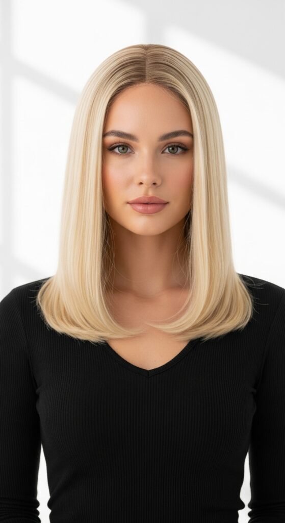 A collection of beautiful blonde wig styles displayed together, including straight, wavy, curly, honey blonde, platinum blonde, and balayage options, representing the ultimate guide to 15 blonde wig ideas for every style and preference.