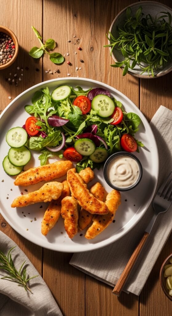 A beautifully styled spread of multiple delicious chicken dinner dishes including golden roasted chicken, creamy pasta, and spicy stir fry arranged on a rustic wooden dining table, showcasing 20 chicken dinner ideas that are easy, flavorful, and perfect for saving your sanity on busy weeknights.