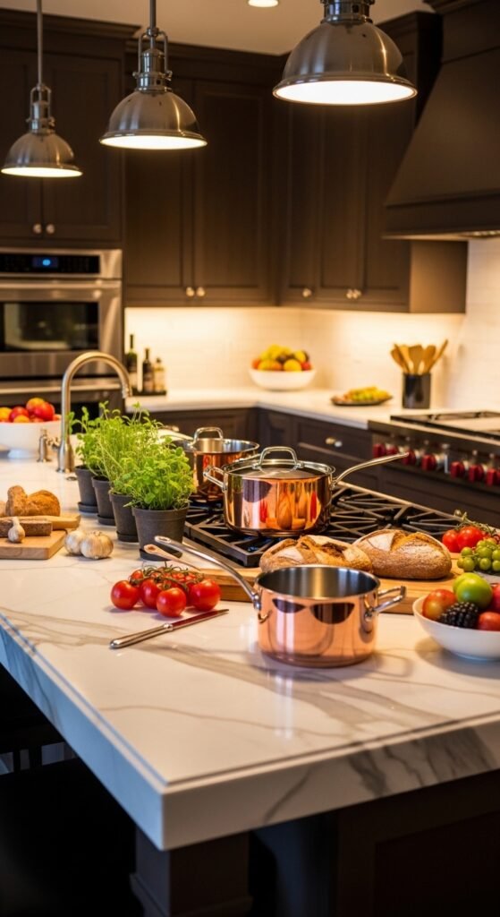 A breathtaking aspirational luxury lifestyle dreams scene featuring a stunning penthouse terrace with infinity pool, champagne, fresh flowers, and golden hour city skyline views, showcasing 23 luxury lifestyle dreams ideas to inspire and guide you in building your ultimate dream life starting today.