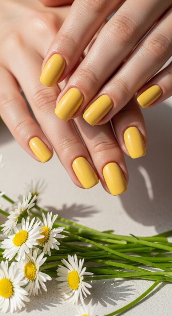 A stunning spring nails editorial featuring beautifully manicured hands with pastel florals, butterfly accents, glazed donut chrome, and vibrant color-blocked designs surrounded by fresh spring flowers, showcasing 20 spring nails ideas for fresh blooming manicures to welcome the sunshine.