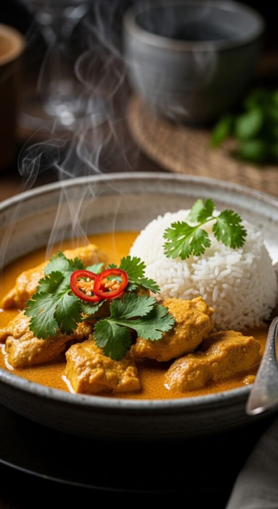 A beautifully styled spread of multiple delicious chicken dinner dishes including golden roasted chicken, creamy pasta, tacos, and stir fry arranged on a rustic wooden dining table, showcasing 15 dinner ideas with chicken that are easy, flavorful, and perfect for every night of the week.