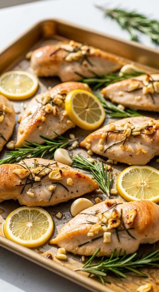 A breathtaking thinly sliced chicken breast recipes editorial featuring a stunning spread of golden chicken cutlets including lemon garlic butter, crispy parmesan crusted, and Korean bulgogi styles beautifully styled on a rustic wooden table with fresh herbs and warm kitchen lighting, showcasing the ultimate guide to fast flavorful and foolproof thinly sliced chicken breast dinners.