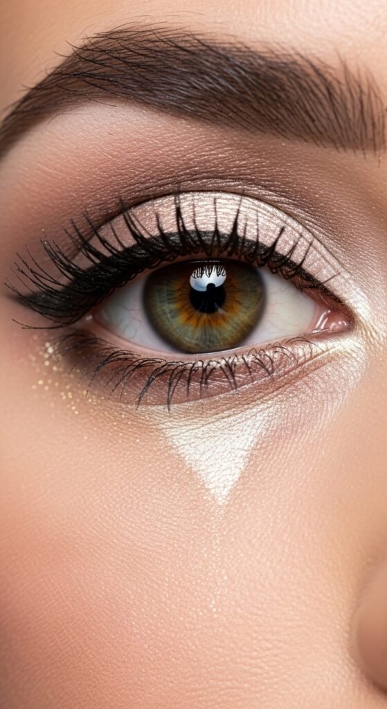 A breathtaking Korean makeup look editorial featuring a beautiful woman with flawless dewy glass skin, soft gradient lips, straight brows, puppy liner, and luminous K-beauty glow surrounded by elegant Korean beauty products, showcasing 20 Korean makeup look ideas as the ultimate guide to achieving the coveted K-beauty glow.