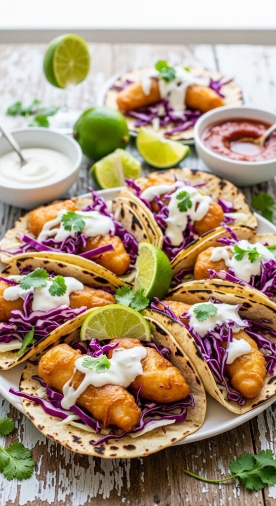 A stunning and vibrant spread of authentic Mexican food recipes including tacos, enchiladas, guacamole, salsa, and rice beautifully arranged on a colorful rustic table, showcasing 20 Mexican food recipes ideas for creating a delicious culinary fiesta in your own kitchen.