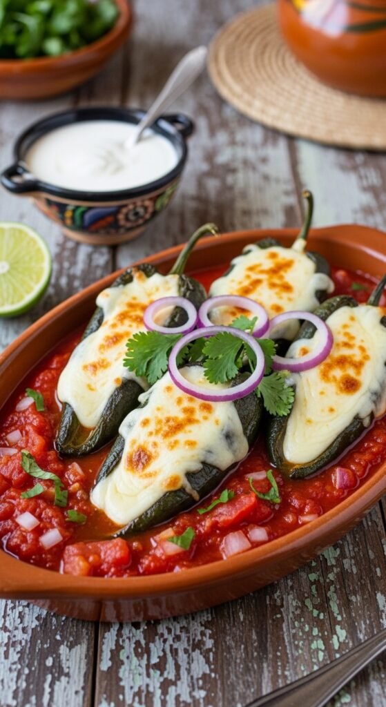 A stunning and vibrant spread of authentic Mexican food recipes including tacos, enchiladas, guacamole, salsa, and rice beautifully arranged on a colorful rustic table, showcasing 20 Mexican food recipes ideas for creating a delicious culinary fiesta in your own kitchen.