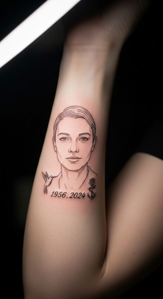 A stunning tattoo editorial featuring a beautiful woman showcasing multiple elegant feminine tattoos including delicate florals, minimalist constellations, botanical designs, and meaningful script on wrist, collarbone, and forearm placements, illustrating 18 tattoos for women ideas as the ultimate guide to finding the perfect ink.