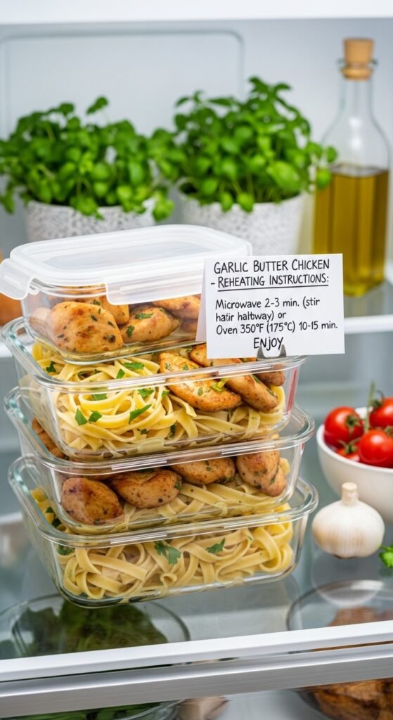 A breathtaking garlic butter chicken pasta editorial featuring a stunning bowl of golden seared chicken over perfectly cooked fettuccine in a rich glossy garlic butter cream sauce topped with freshly grated parmesan and fresh parsley, showcasing the ultimate comfort food guide to making the most delicious garlic butter chicken pasta at home.