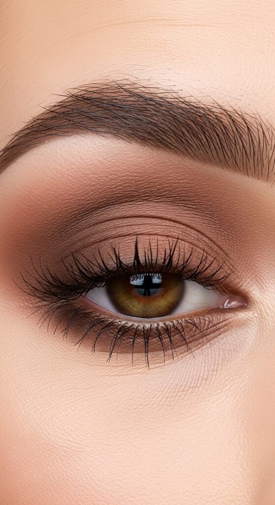 A breathtaking Korean makeup look editorial featuring a beautiful woman with flawless dewy glass skin, soft gradient lips, straight brows, puppy liner, and luminous K-beauty glow surrounded by elegant Korean beauty products, showcasing 20 Korean makeup look ideas as the ultimate guide to achieving the coveted K-beauty glow.