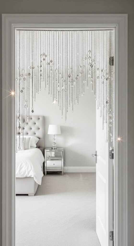 5. A Doorway Bead Curtain (But Make It Modern)