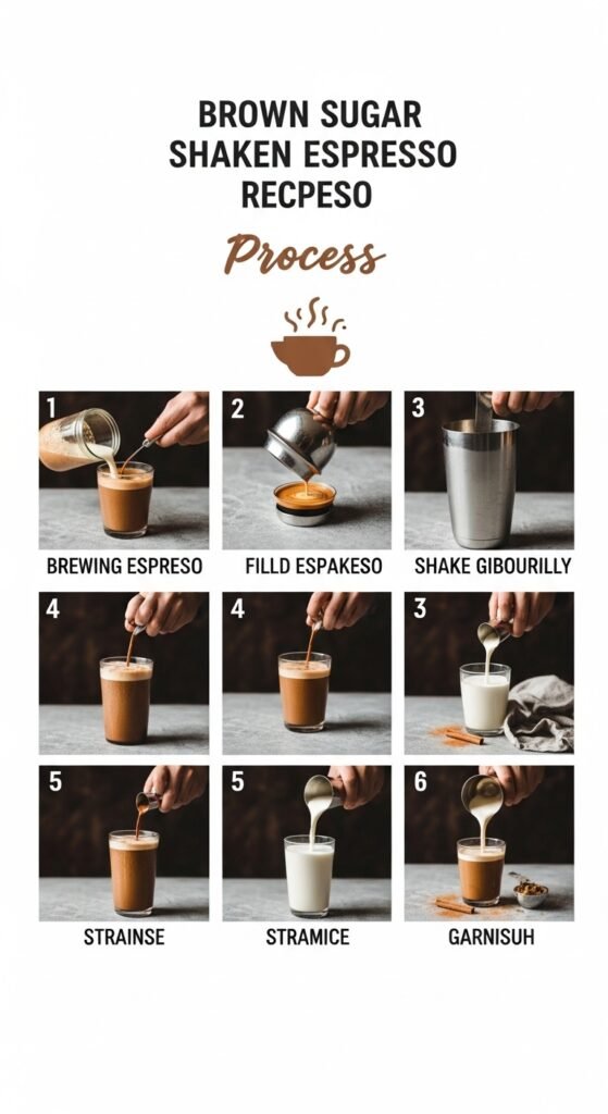 Step-by-Step Guide: How to Make the Brown Sugar Shaken Espresso Recipe