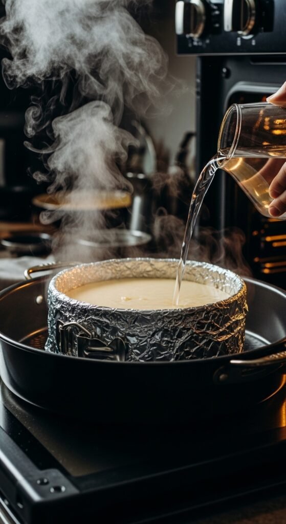 Step 5: Bake the Cheesecake