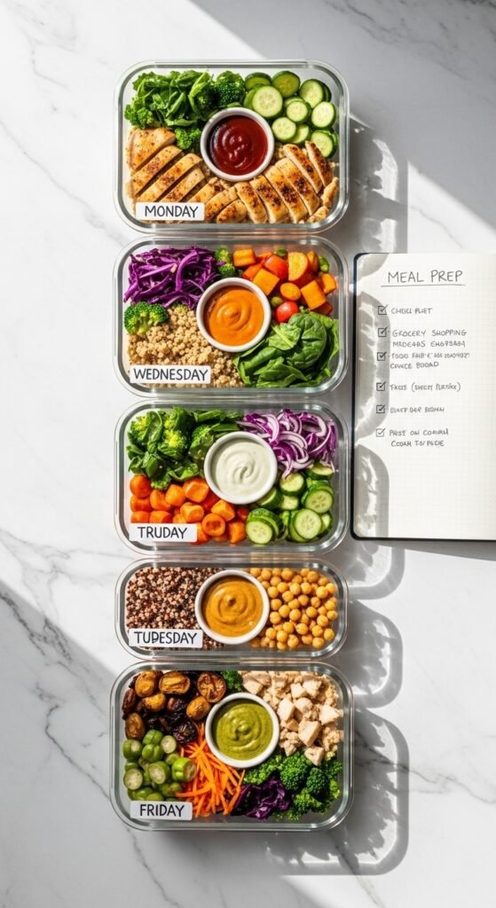 Idea #8: The "Clean Out The Fridge" Leftover Magic Bowl