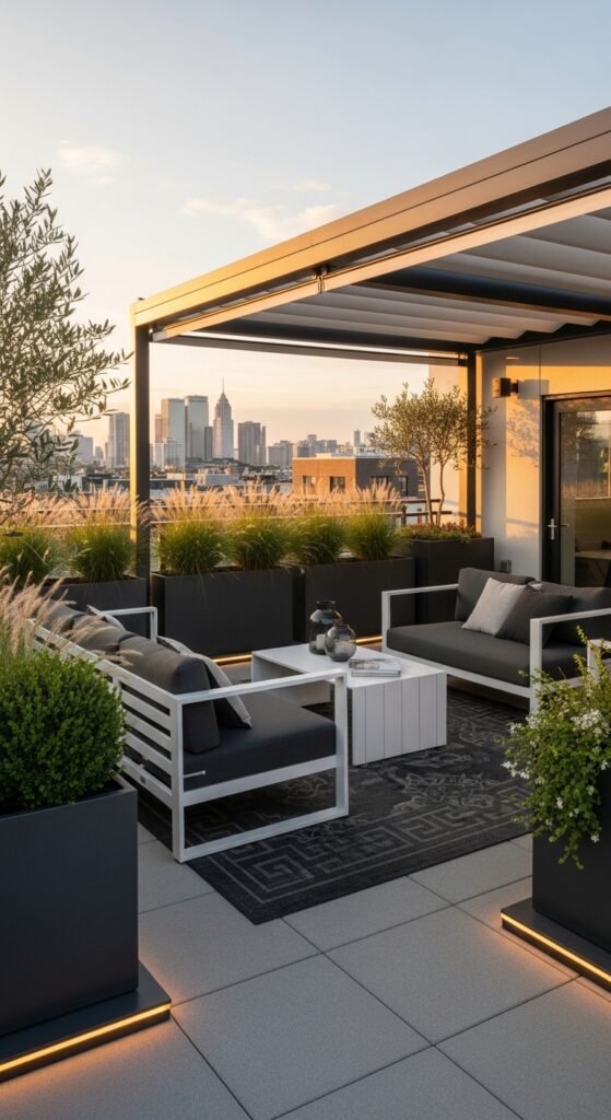 Idea #10: The Urban Rooftop Patio (For Townhomes)