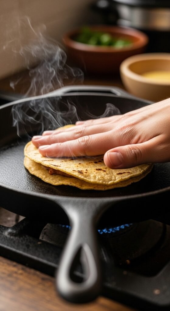 The Tortilla: Warm It Up!