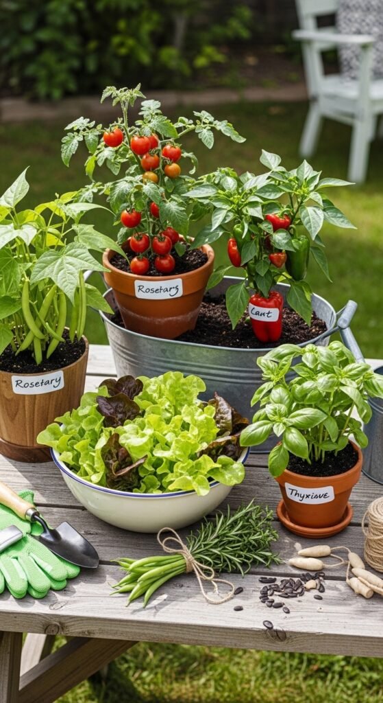 Idea #5: Container Gardening for Patios and Decks