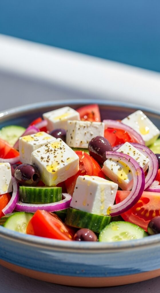 10. Classic Greek Horiatiki Salad