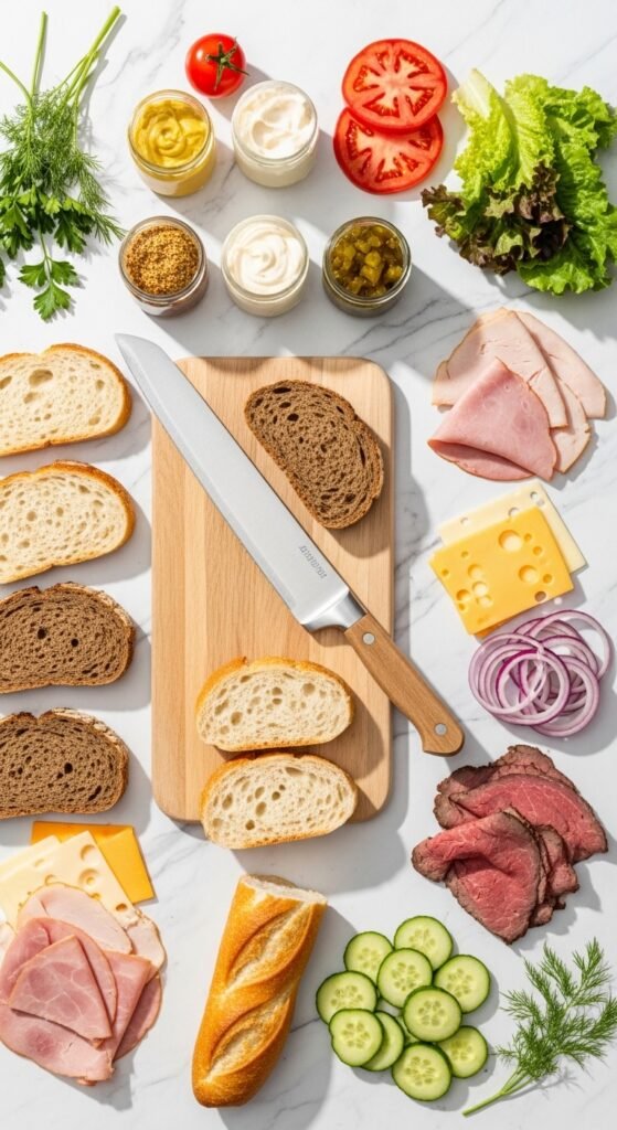 Essential Tools & Ingredients for Perfect Cold Sandwiches
