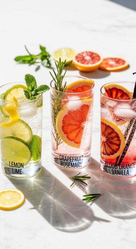 Citrus Sparkling Water Recipes