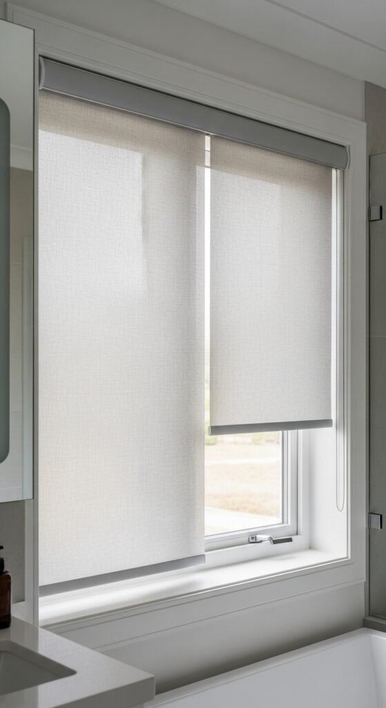9. Sheer Curtains with Liner