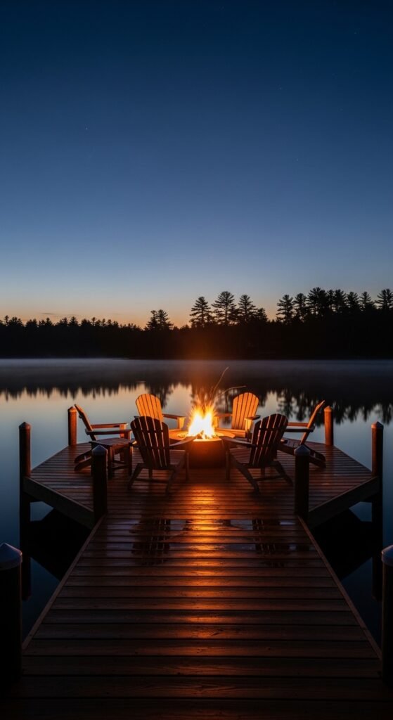 5. The Rustic Log Ring