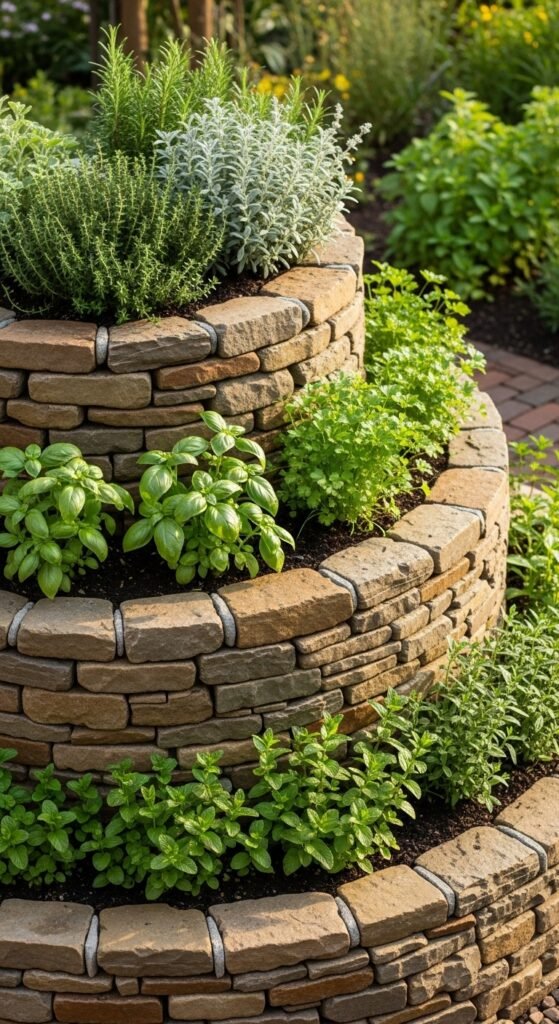 Layout 3: The Herb Spiral