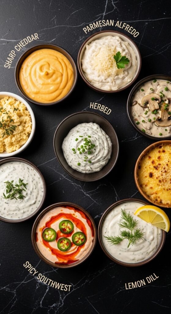 7 Delicious Variations of Your White Sauce Recipe