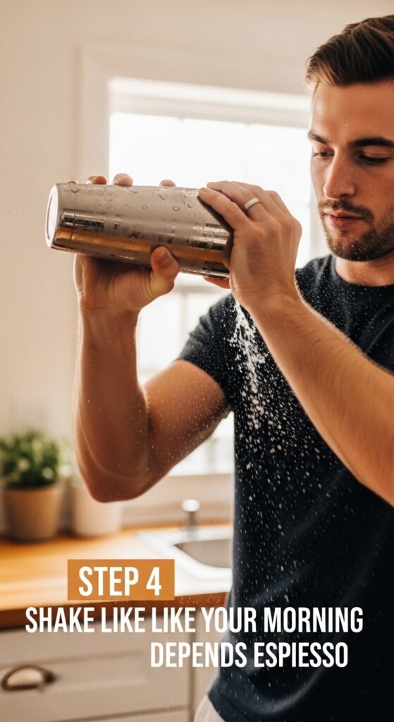 Step 4: Shake Like Your Morning Depends On It
