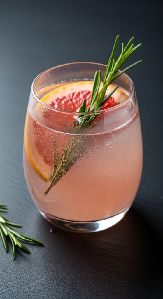 Recipe 2: Grapefruit Rosemary Refresher