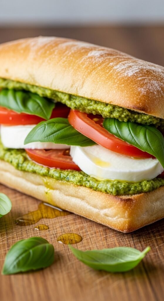 Step 3: Slice the Mozzarella