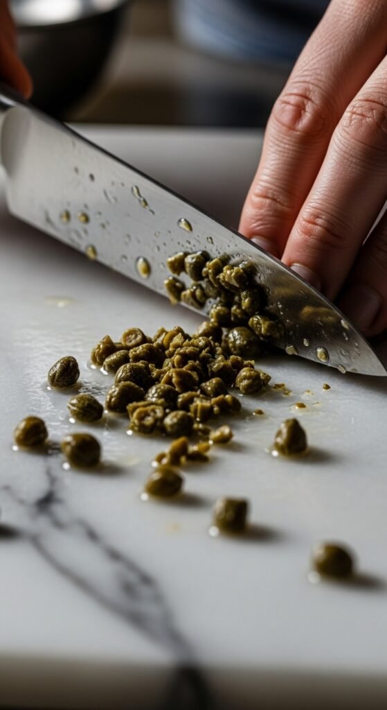 Step 4: Chop Your Capers