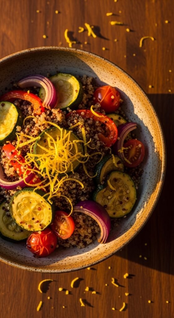 Recipe 2: The Southwest Black Bean Quinoa Salad (Smoky, Hearty, Meal-Prep Hero)