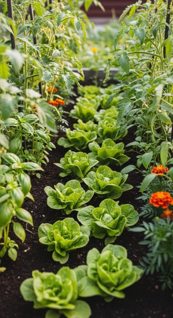 Example Succession Schedule for a Small Backyard Vegetable Garden