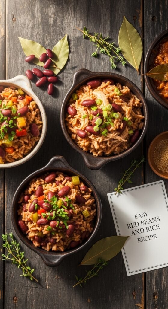 Variations of This Easy Red Beans and Rice Recipe