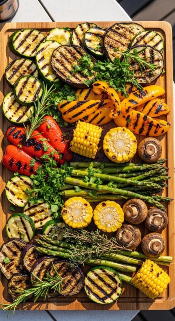 14. The Ultimate Grilled Vegetable Platter