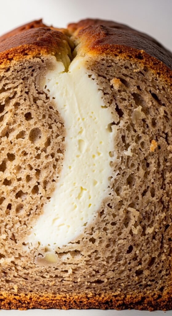 Cream Cheese Swirl Banana Bread