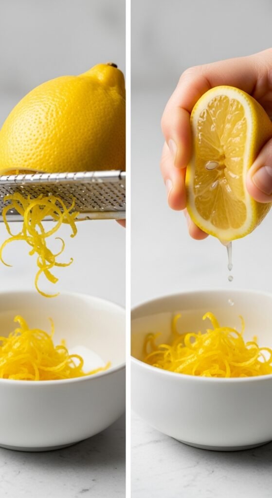 Step 6: Juice and Zest Your Lemon