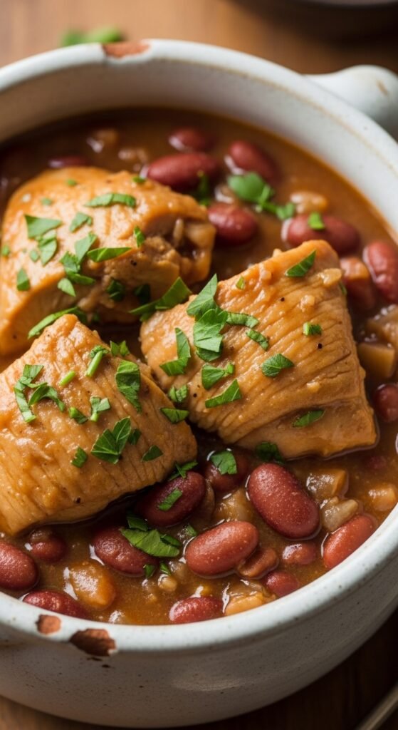 Chicken and Red Beans