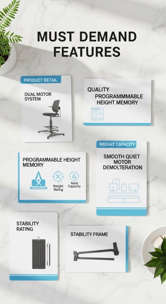 Idea #9: The Sit-Stand Electric Desk (The Premium Choice)