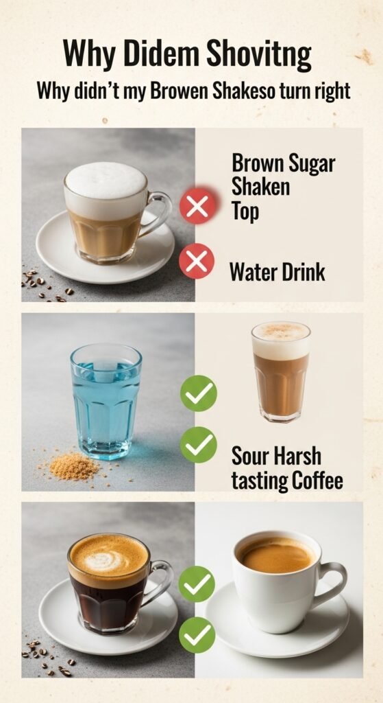 Troubleshooting: Why Didn’t My Brown Sugar Shaken Espresso Turn Out Right?
