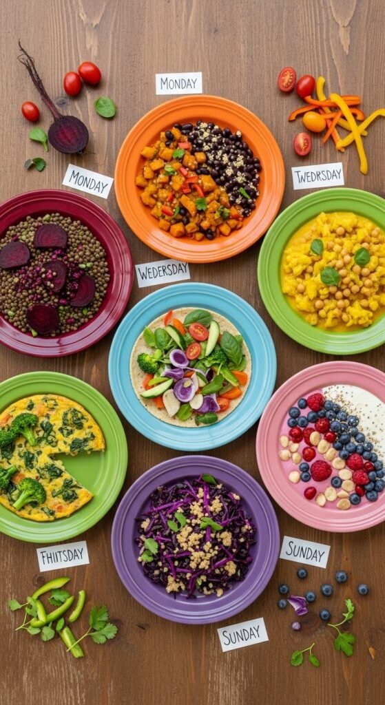 Putting It All Together: A Sample Weekly Menu