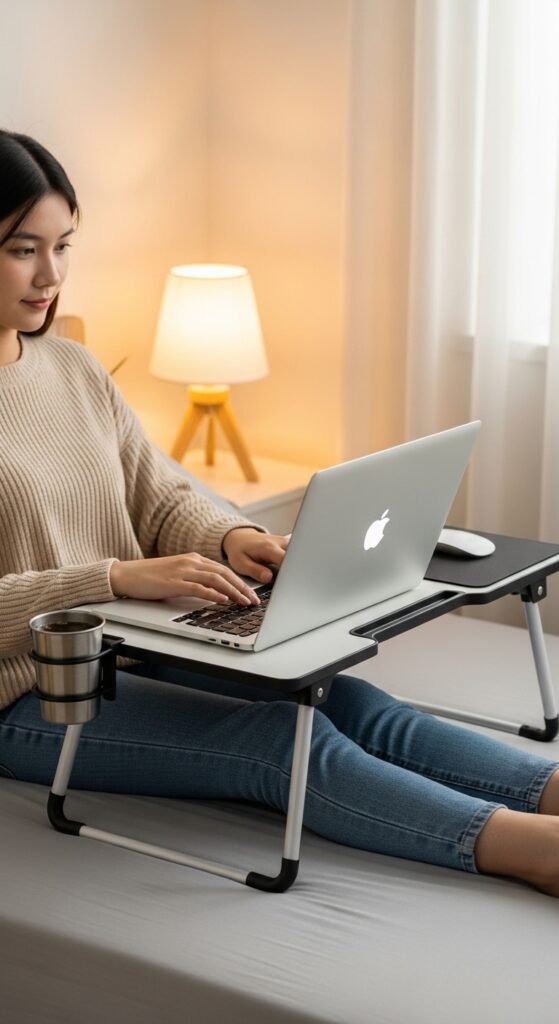 Idea #10: The Portable Laptop Desk (For Bed or Couch)