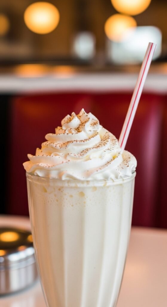 Vanilla Malted Milkshake