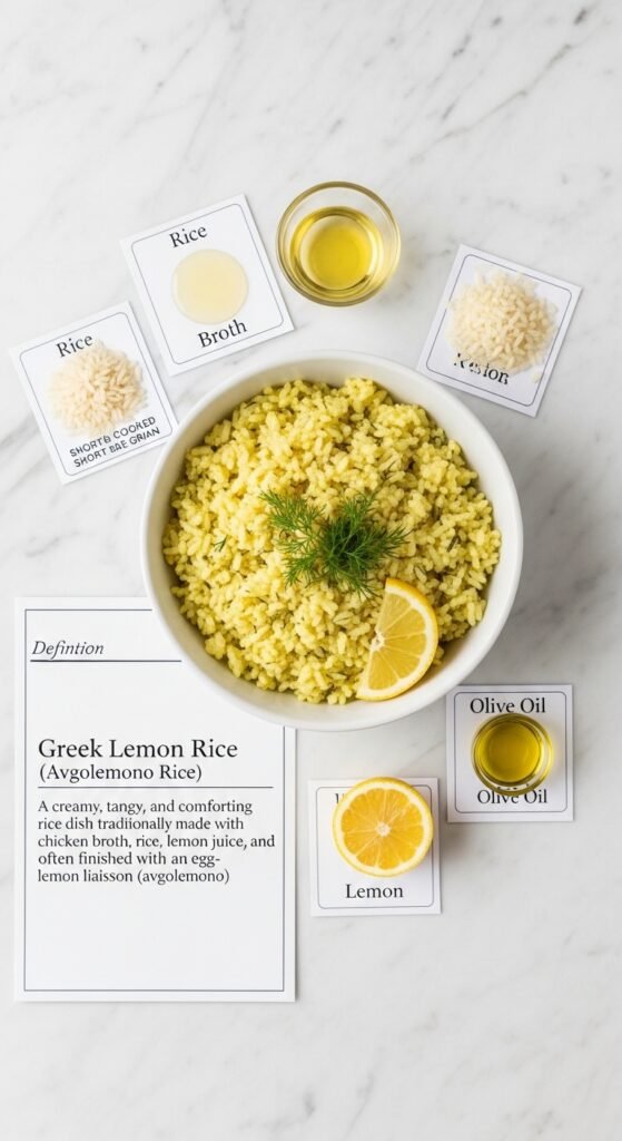 1. What Exactly Is Greek Lemon Rice?