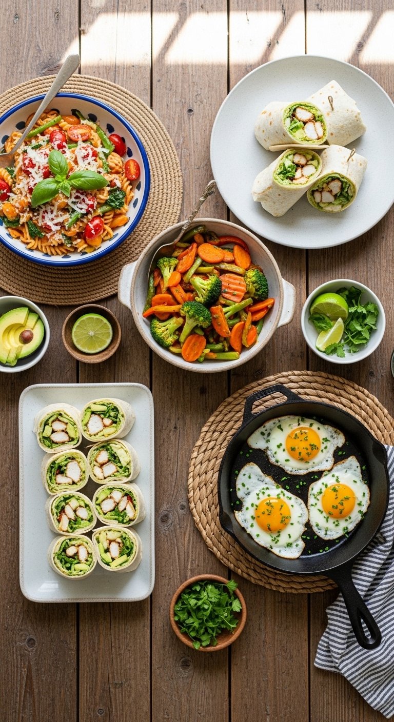 16 quick cooking recipes