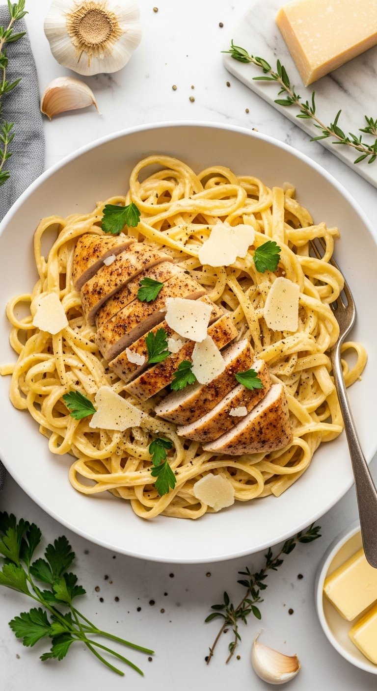 chicken alfredo pasta recipes