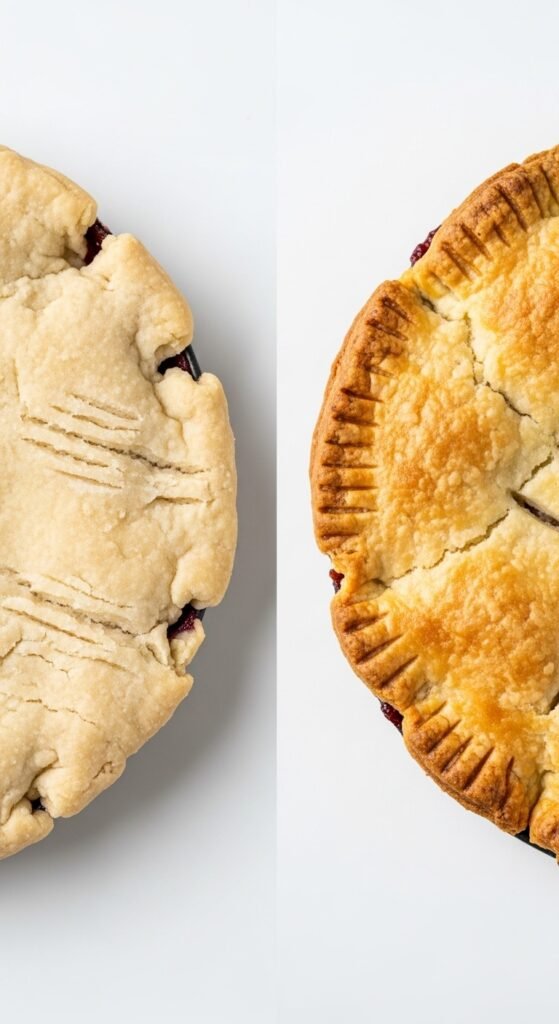 My crust isn’t golden brown!